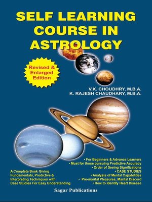 cover image of Self Learning Course in Astrology